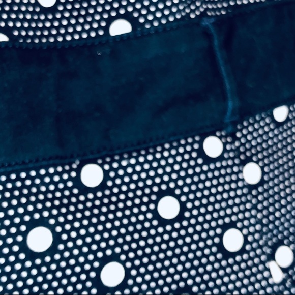 EUC Tommy Hilfiger Polka Dot Dress w/ pockets Navy - Picture 7 of 8